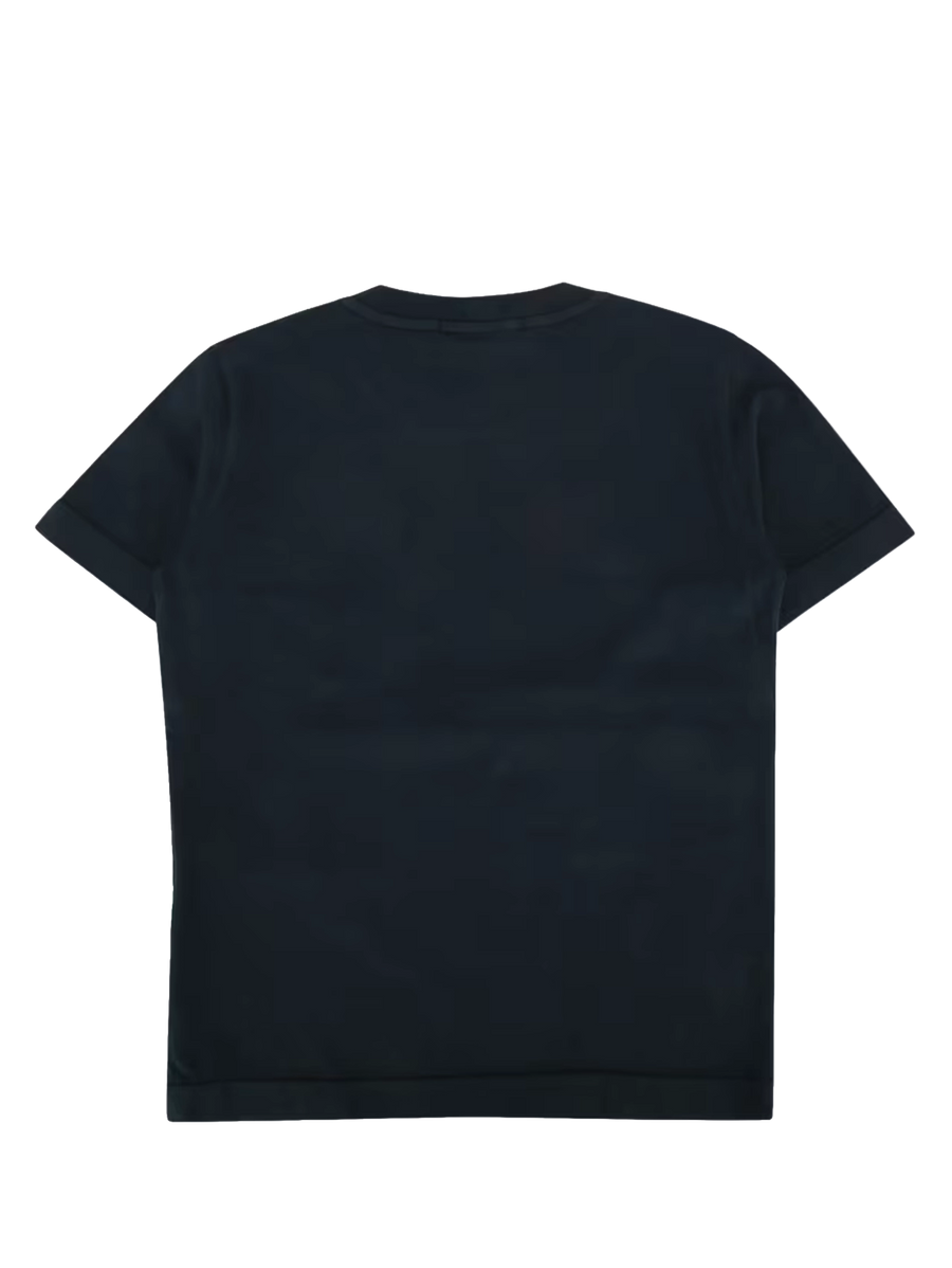 Stone Island Junior Compass Patch T-Shirt in Donkerblauw