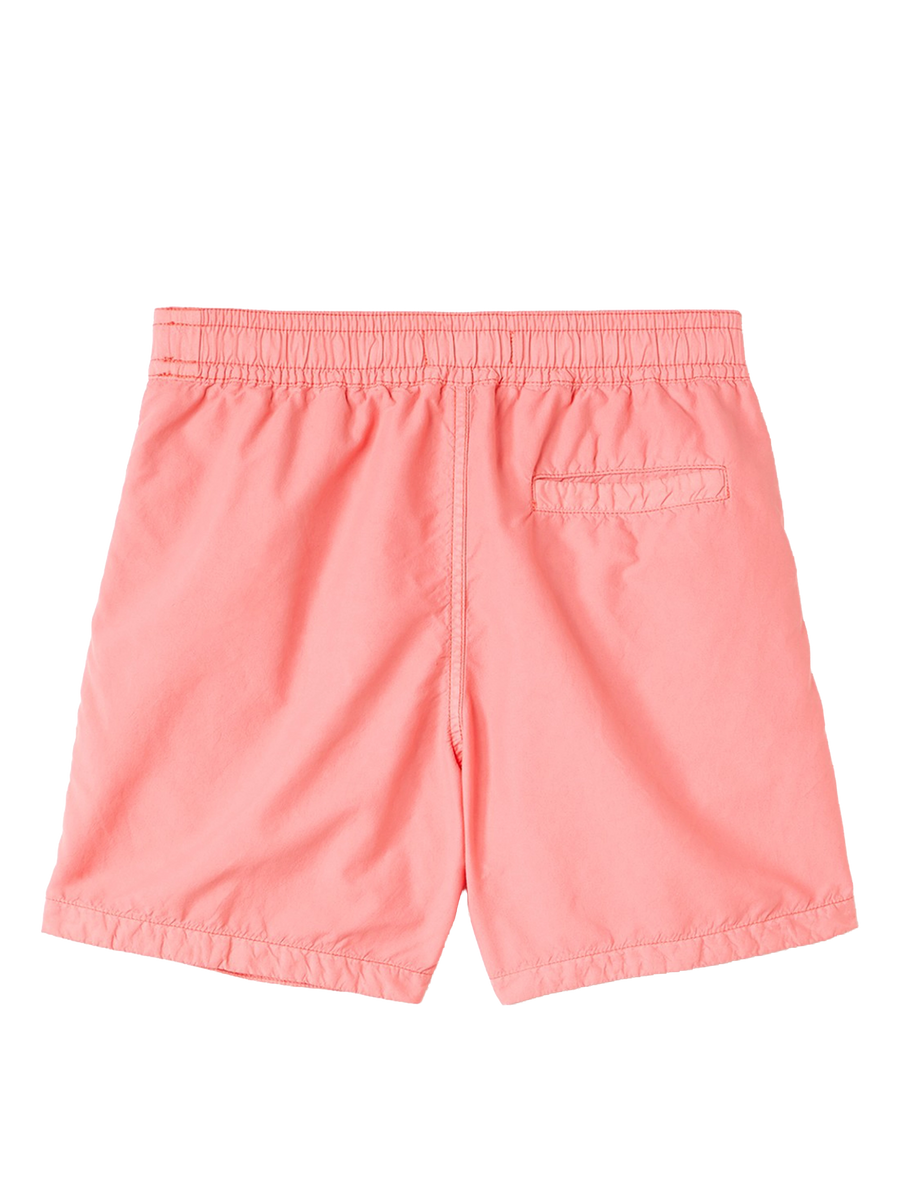 Stone Island Junior Swim Shorts With Logo in Pink