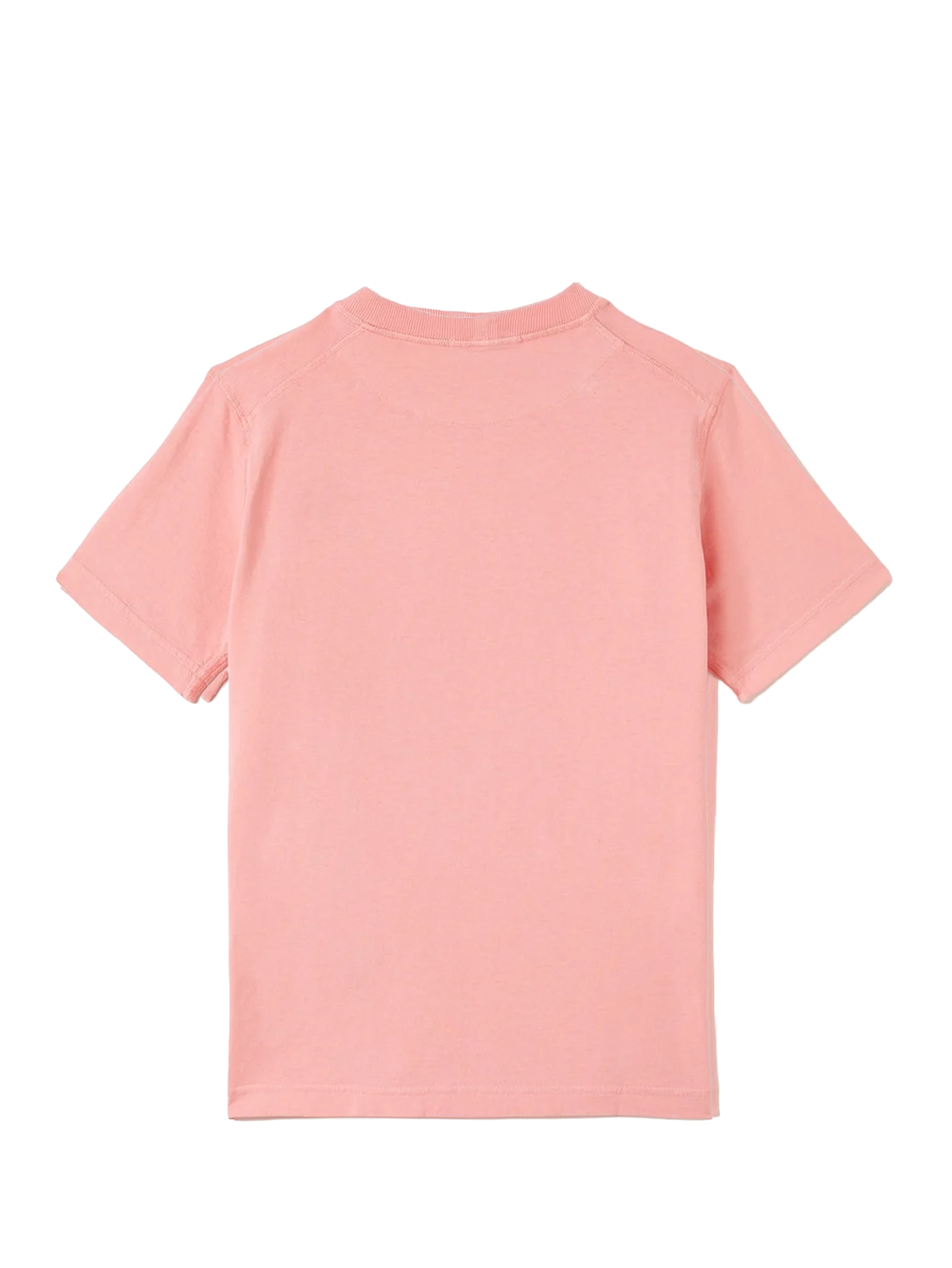 Stone Island Junior T-Shirt With Logo in Pink
