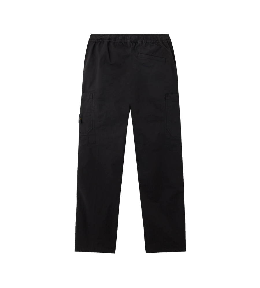 Stone Island Cargo Trousers in Black