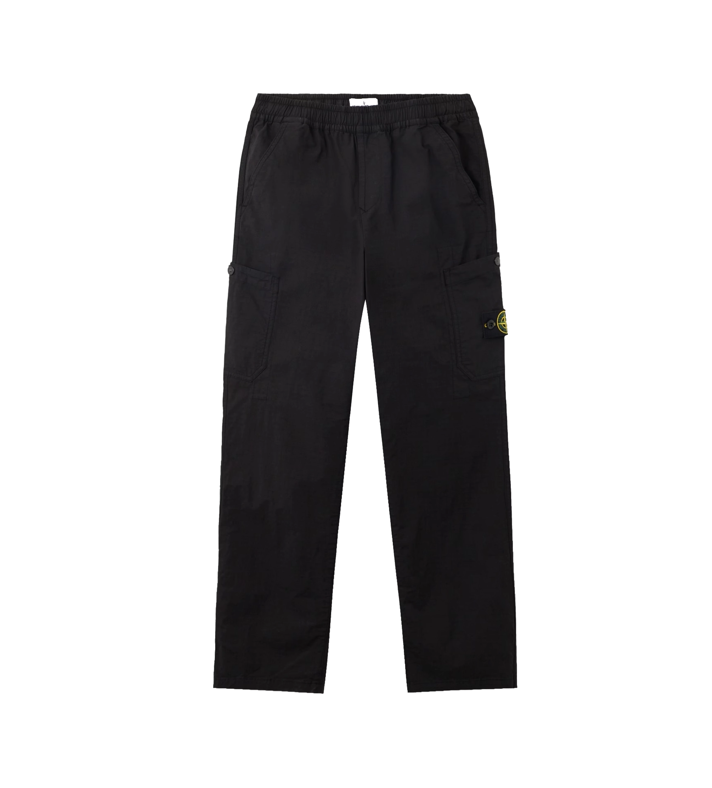 Stone Island Cargo Trousers in Black
