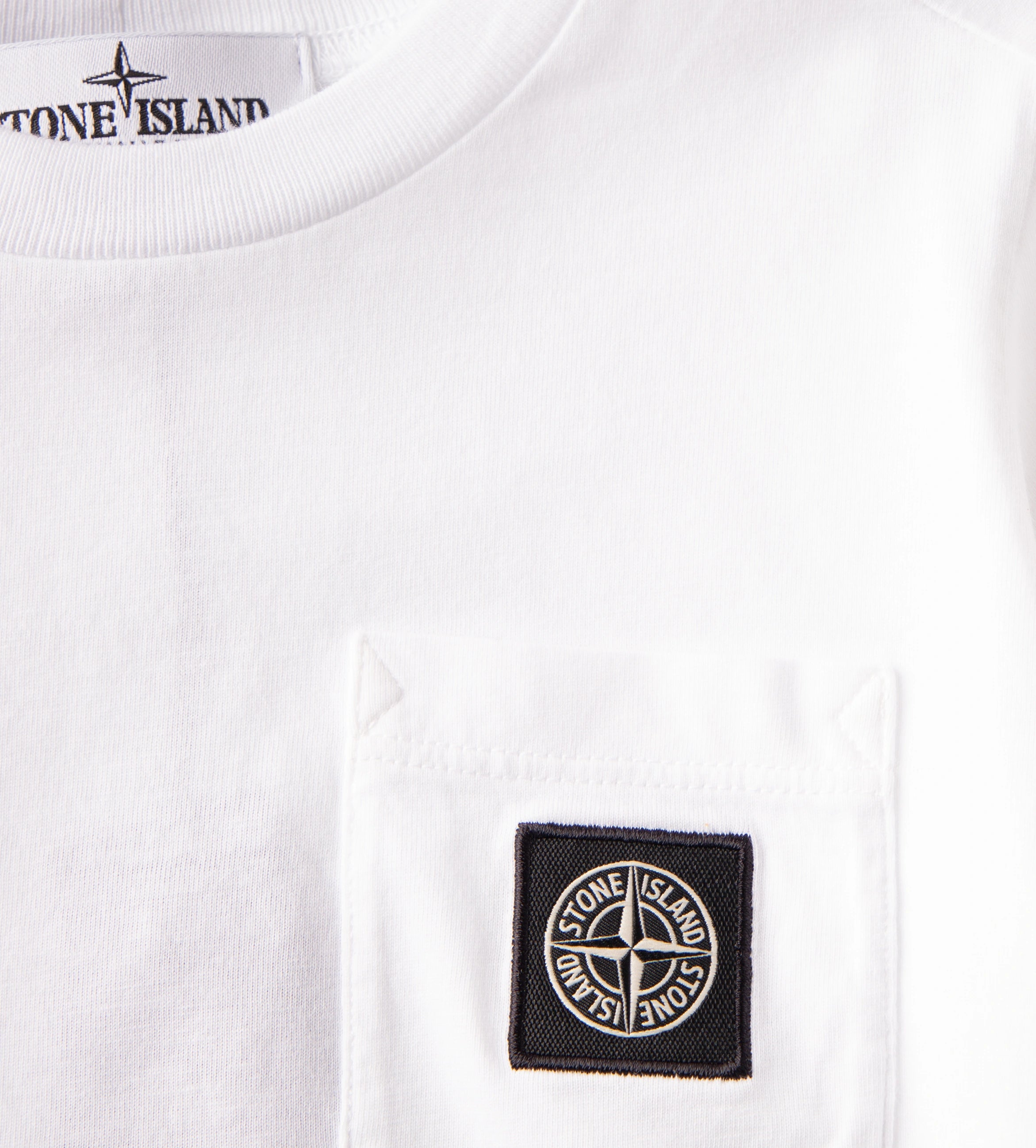Compass-Patch T-shirt White