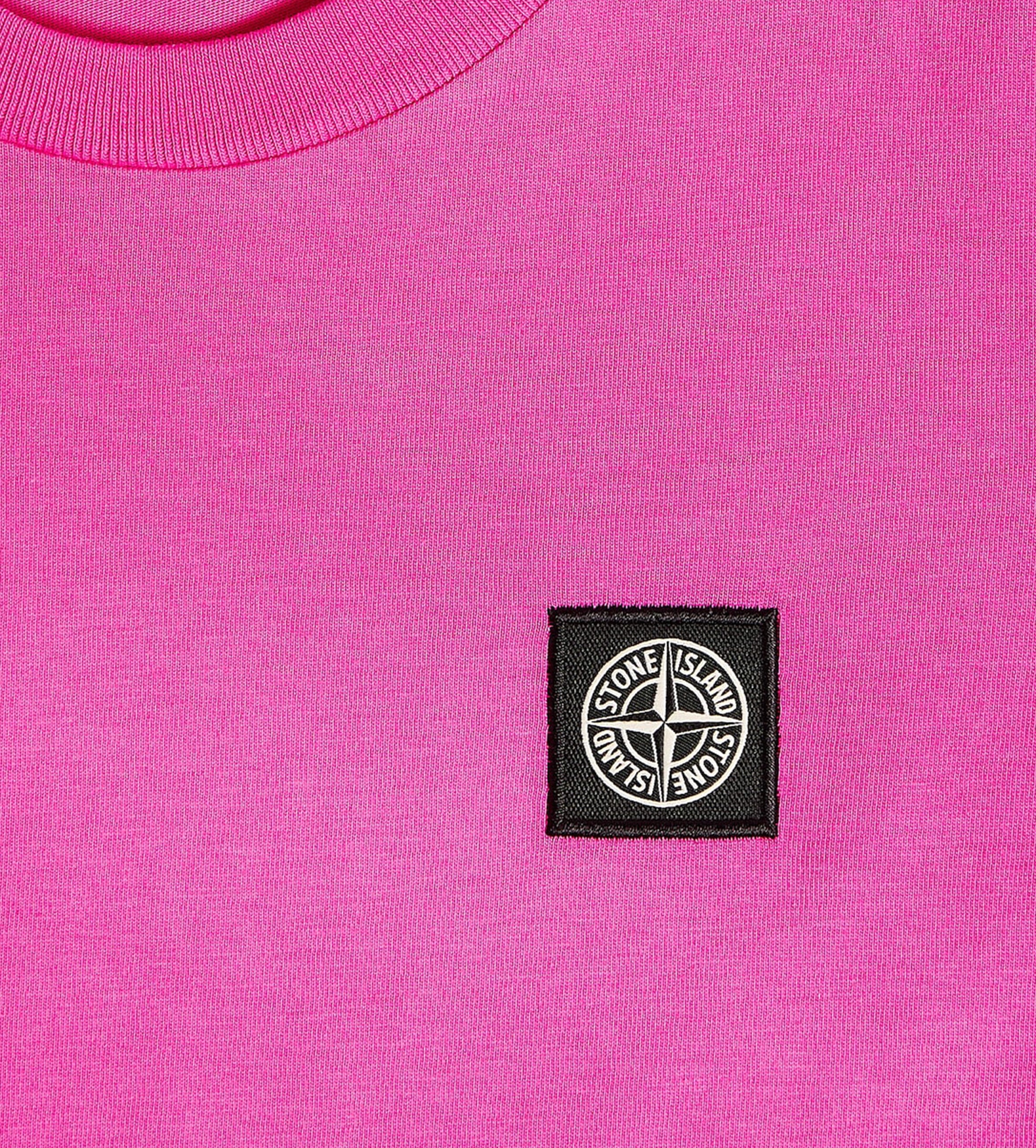 Compass-Patch T-shirt Fuchsia