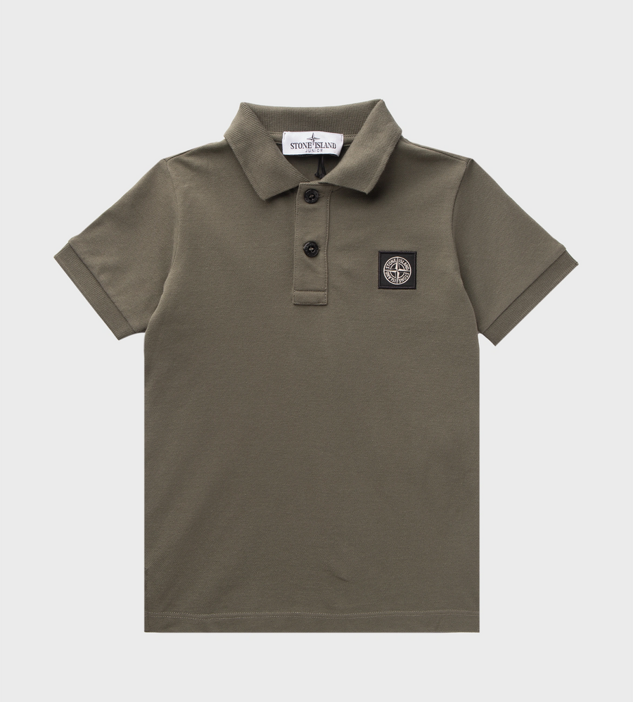 Compass Polo Shirt Olive Green