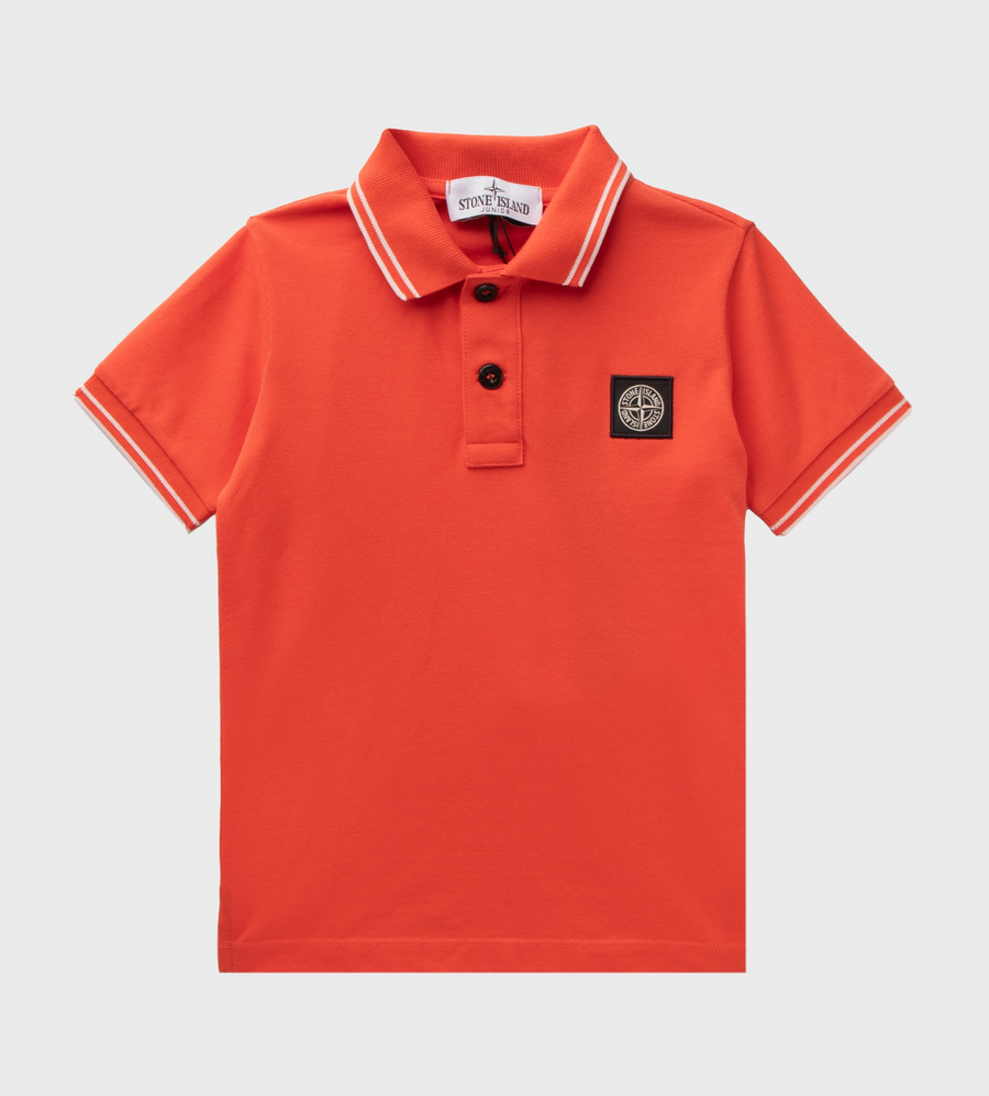 Boys stone island polo shirt sales