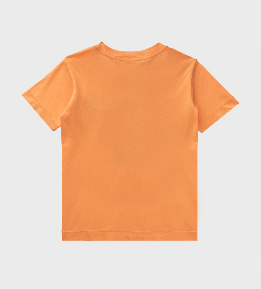 Compass-Patch T-shirt Orange