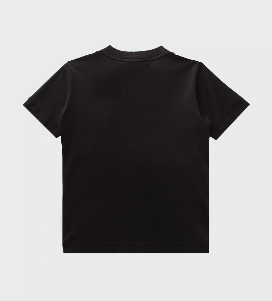 Compass-patch T-shirt Black