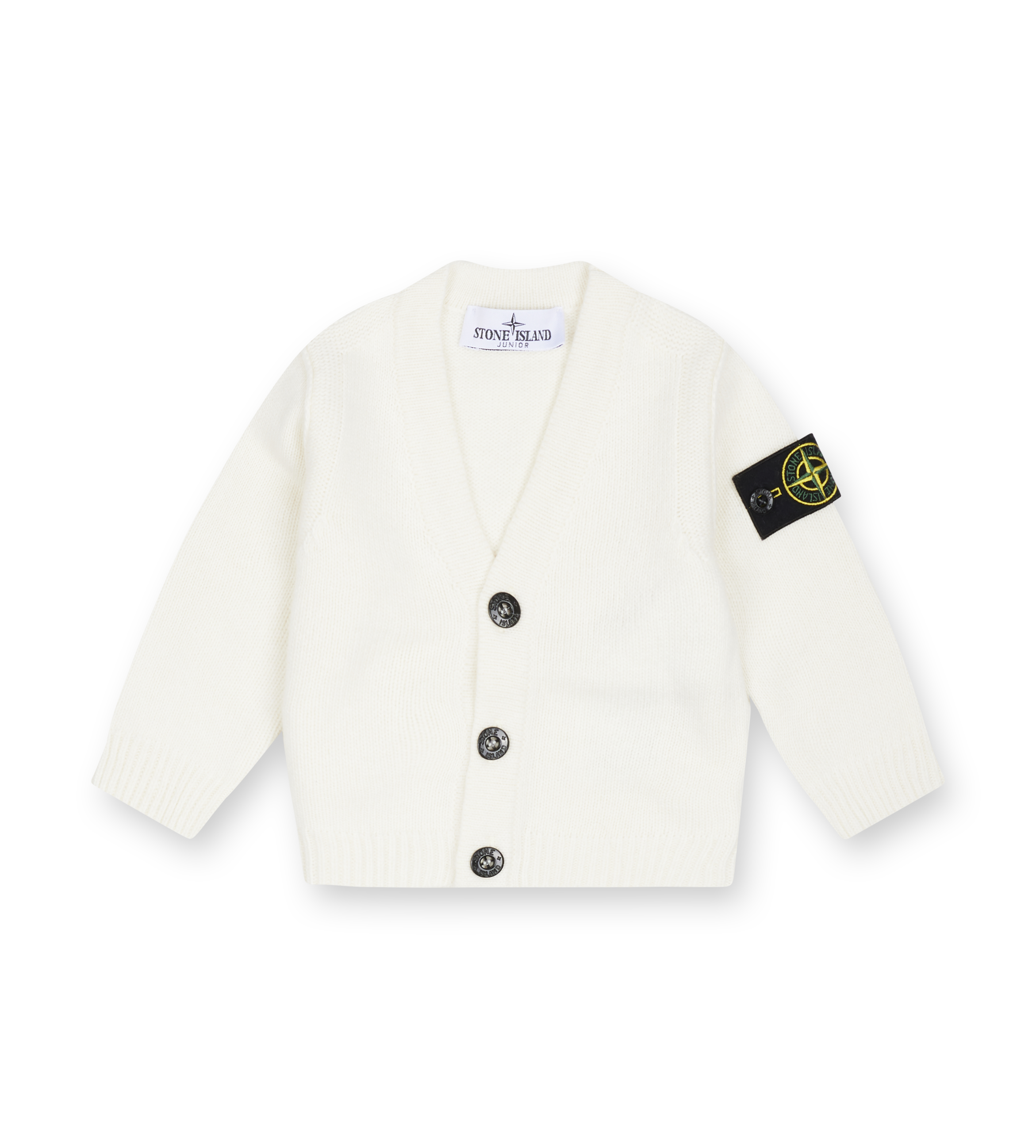 Stone Island Baby Kit in Wool Cashmere in Natural White (Baby)