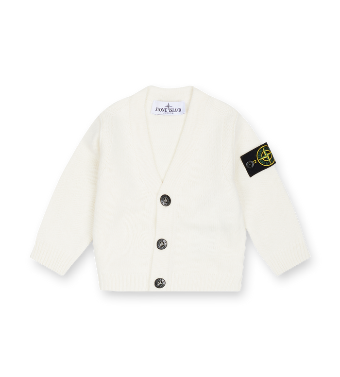 Stone Island Baby Kit in Wool Cashmere in Natural White (Baby)