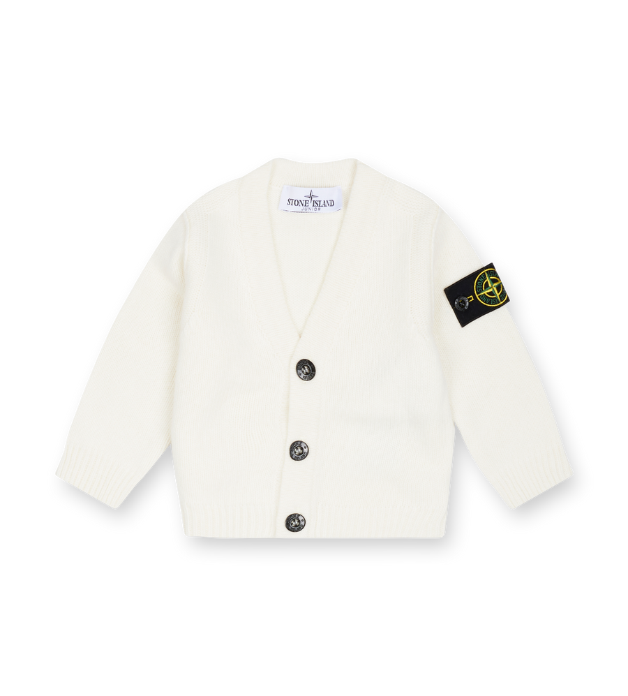 Stone Island Baby Kit in Wool Cashmere in Natural White (Baby)