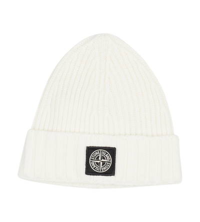 Stone Island Baby Kit in Wool Cashmere in Natural White (Baby)