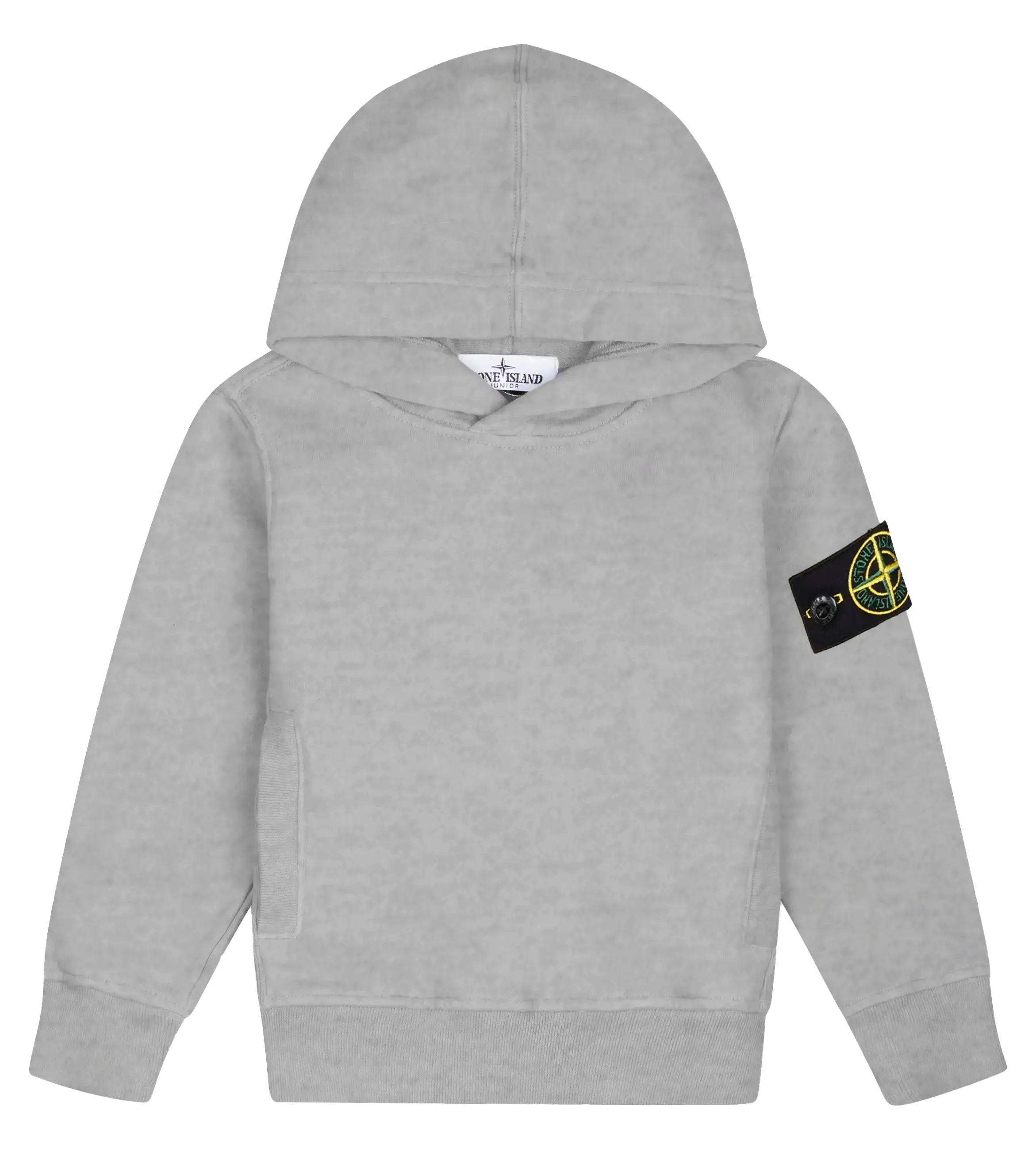 Stone Island Junior Cotton Hoodie in Dust Grey (Kids)