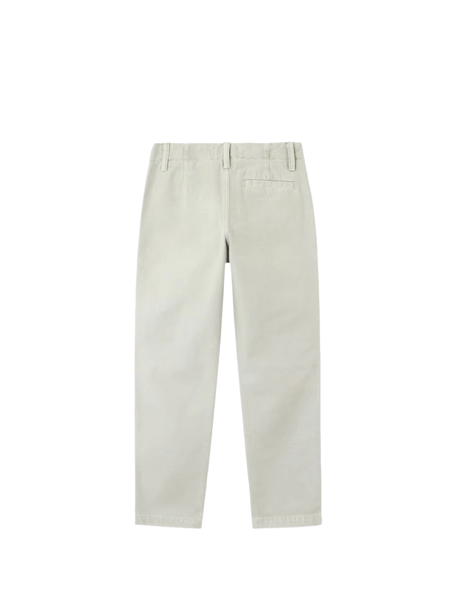 Stone Island Junior Loose Fit Cargo Fatigue Trousers in Pearl Grey