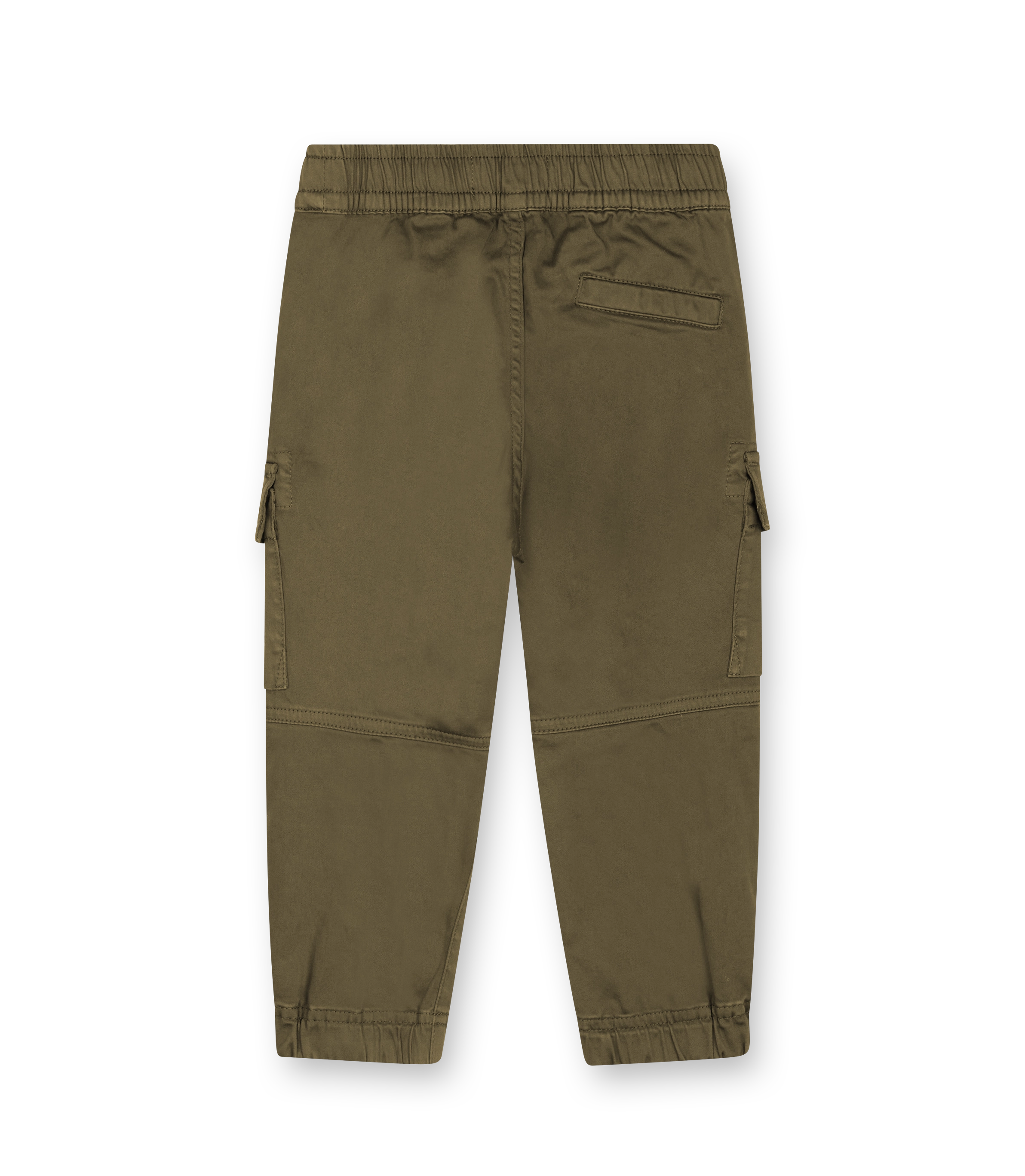 Stone Island Junior Cotton Cargo Trousers in Military Green (Kids)