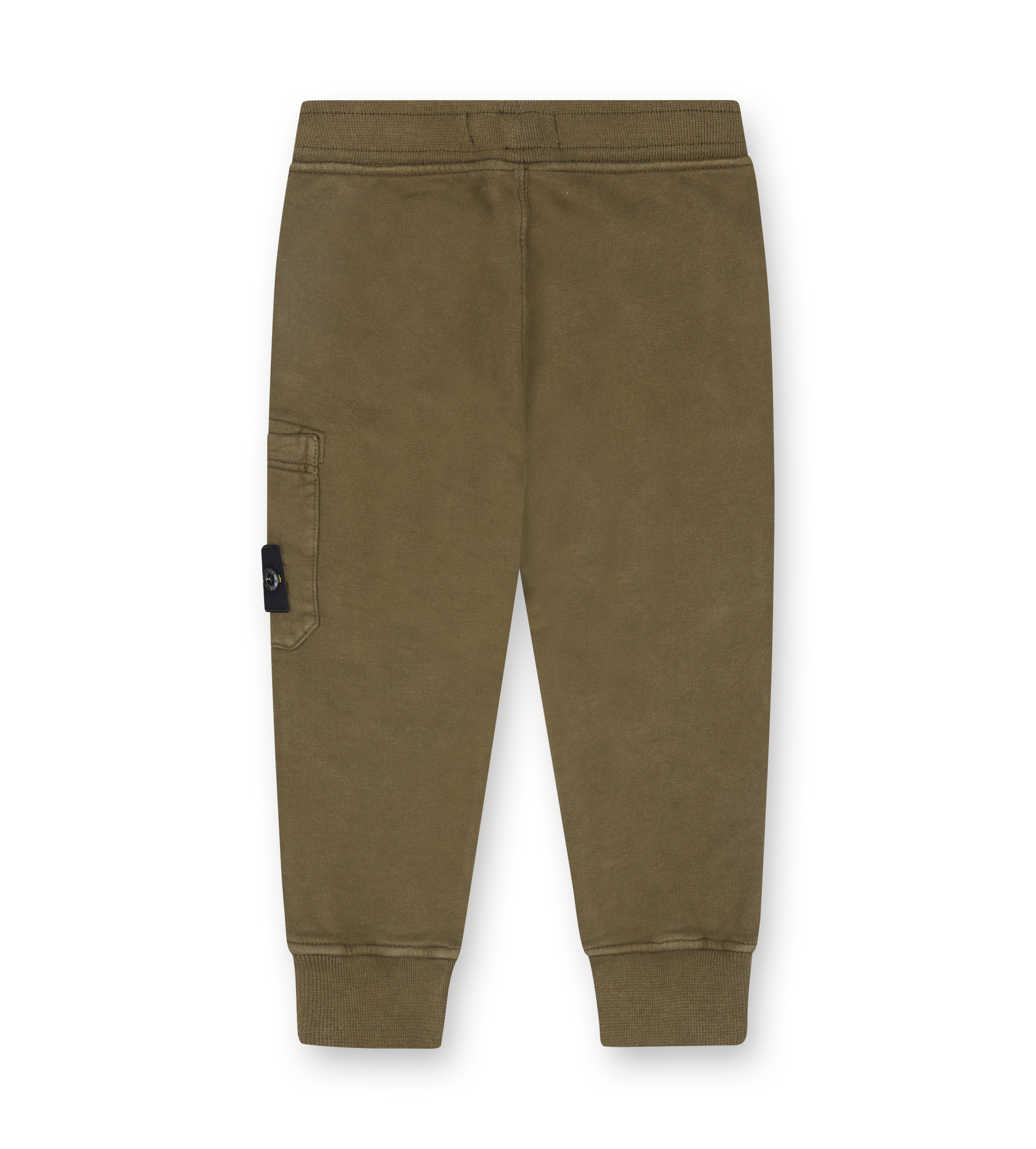 Stone Island Junior Cotton Jogging Trousers in Military Green (Kids)