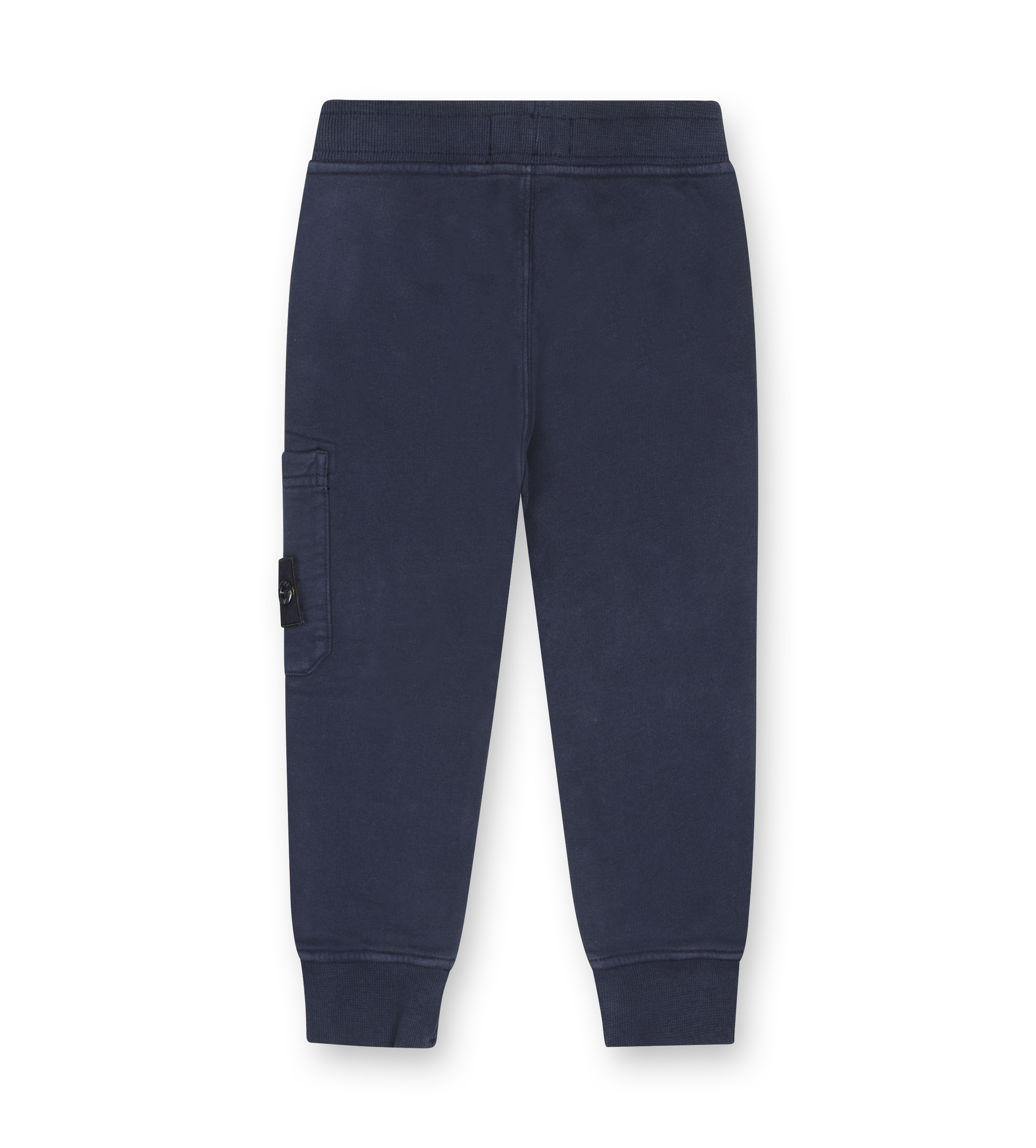 Stone Island Junior Cotton Jogging Trousers in Navy Blue (Kids)