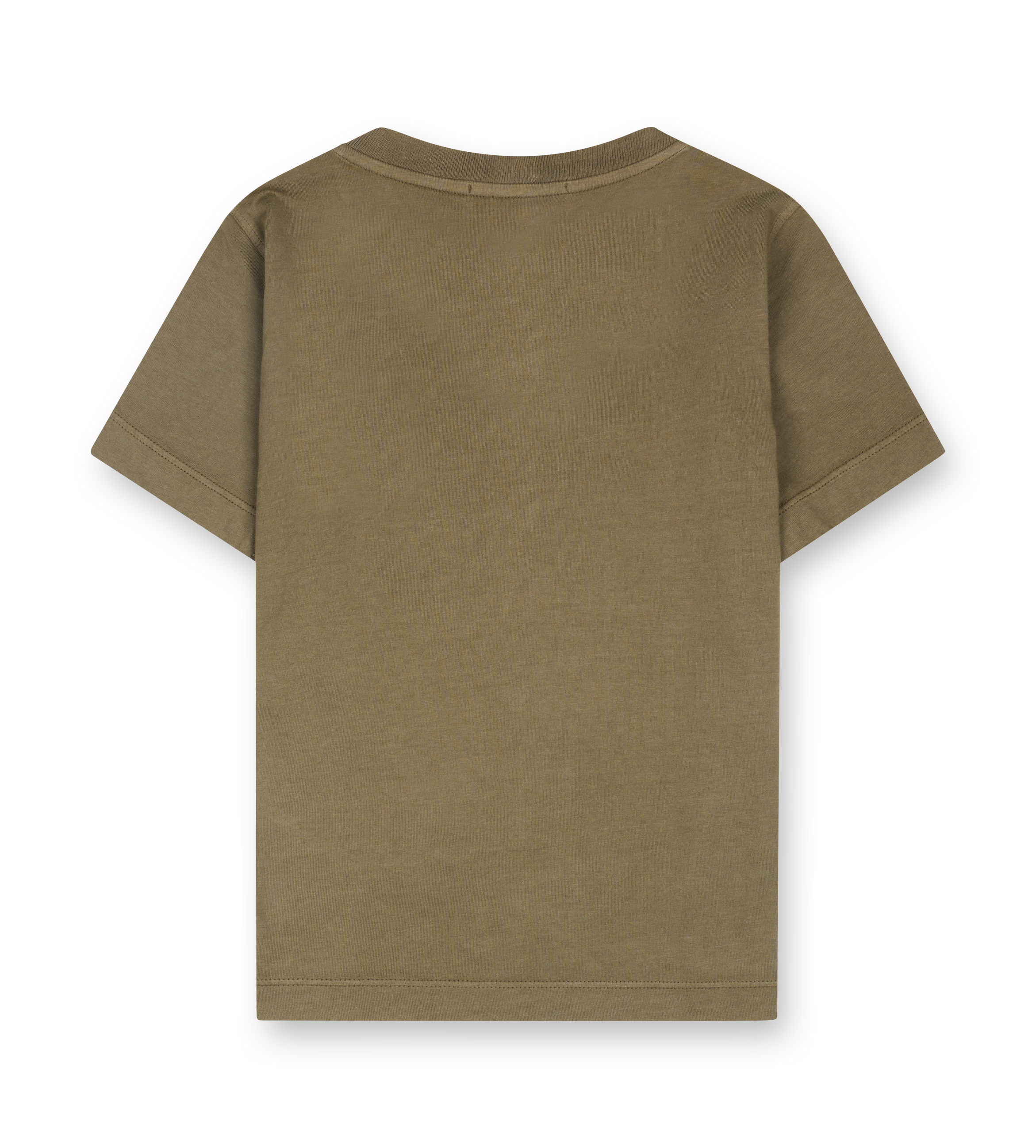 Stone Island Junior Embroidered Logo T Shirt in Military Green (Kids)