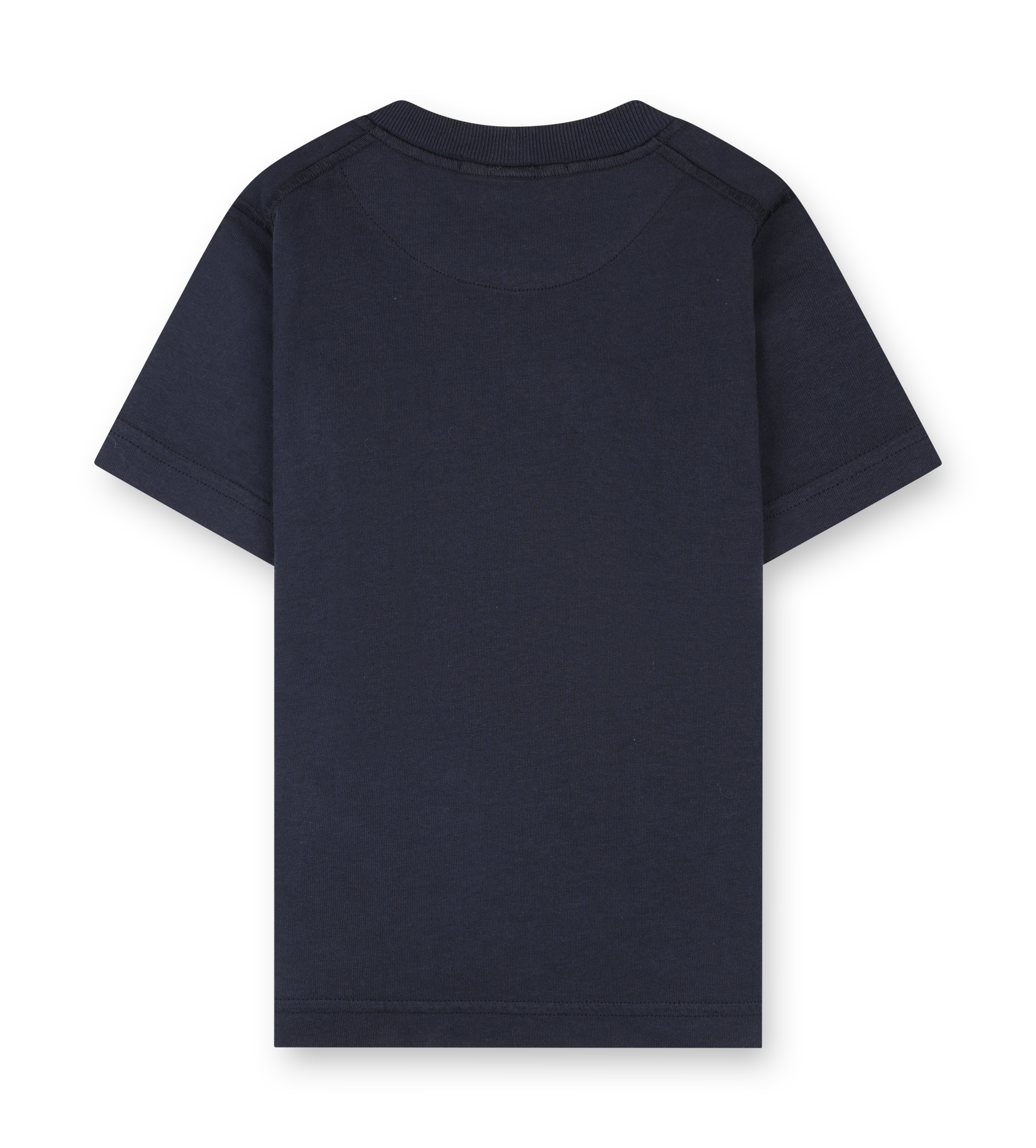 Stone Island Junior Logo Patch T-Shirt in Navy Blue (Kids)