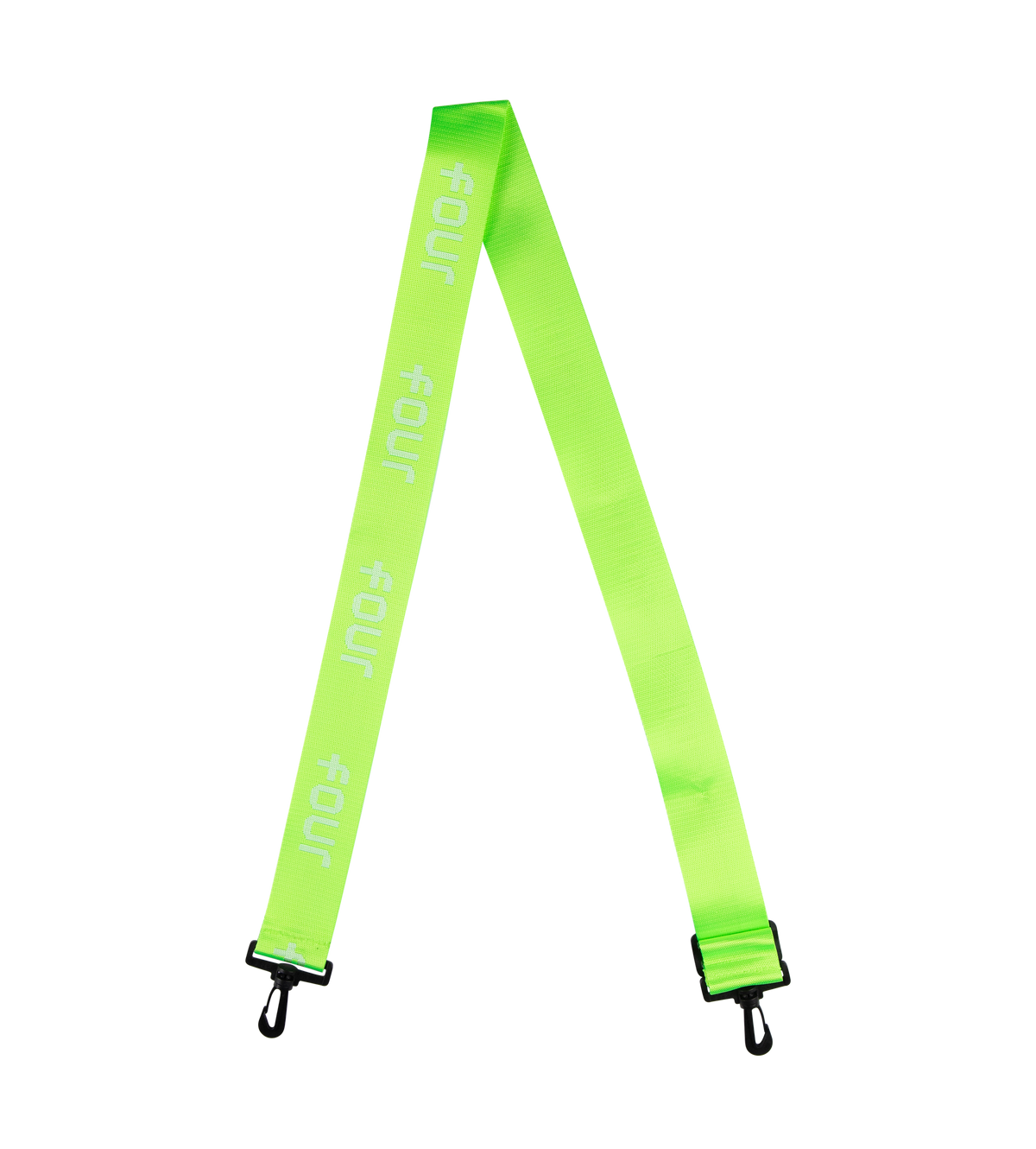 FOUR Logoband neon limoengroen