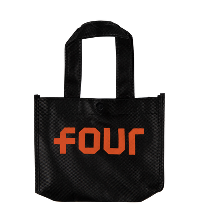 FOUR Logobandje neon oranje