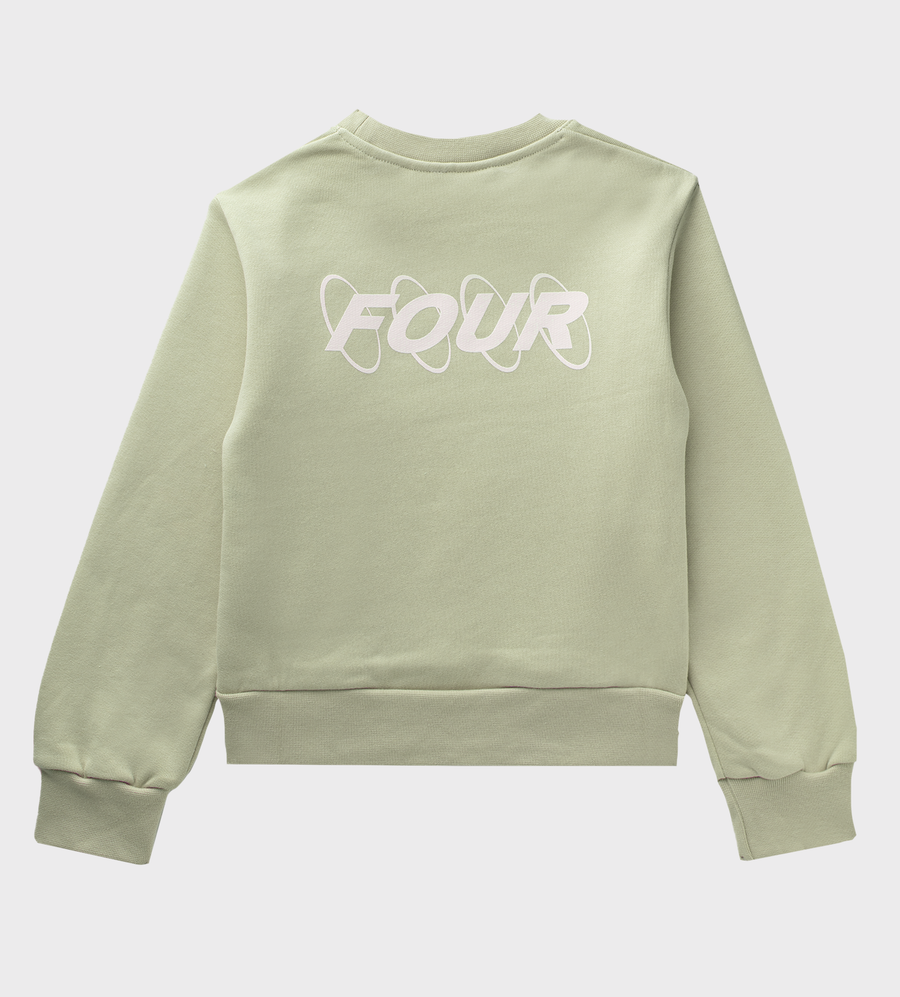 Circles Crewneck Sea Foam