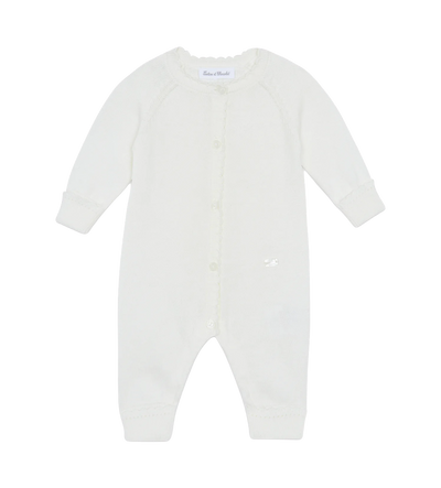Baby Jumpsuit in ecru