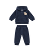 Blauw trainingspak met logo