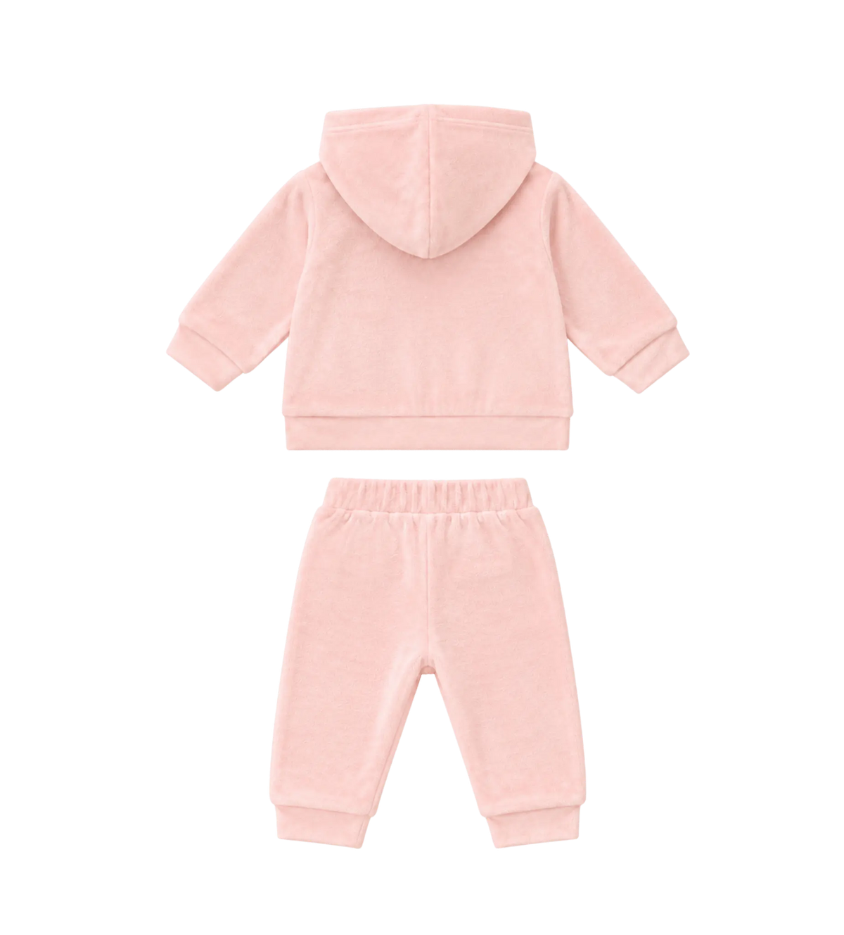 baby hoodie en joggingbroek in roze