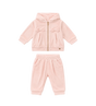 baby hoodie en joggingbroek in roze