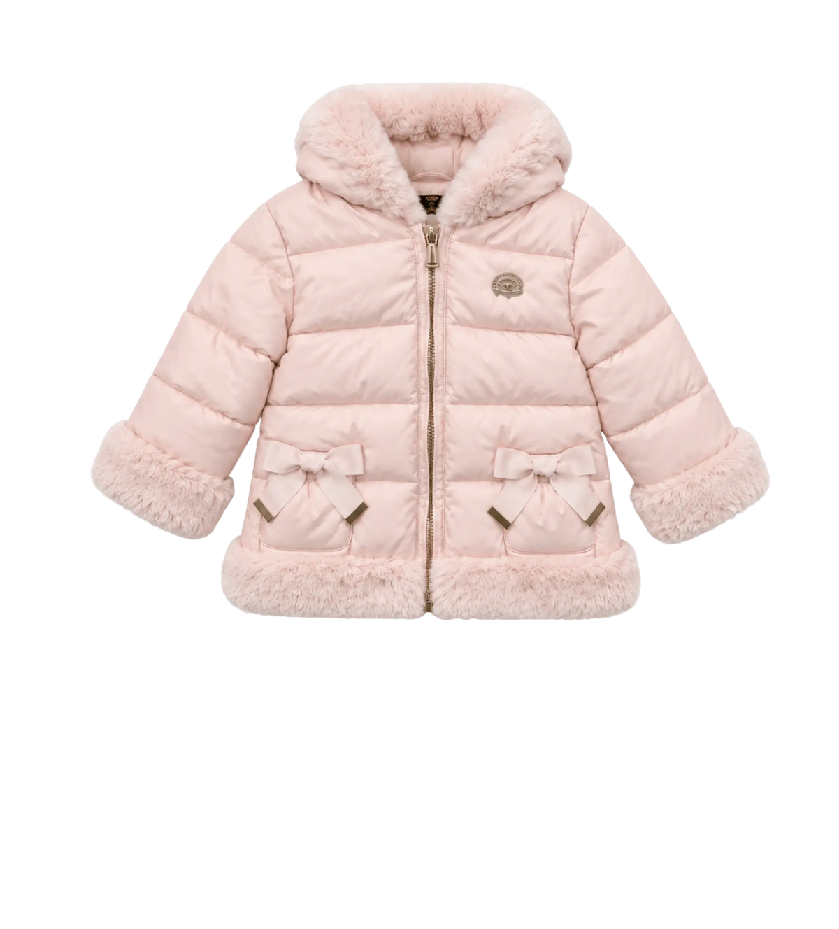 Baby Gewatteerd jack in roze