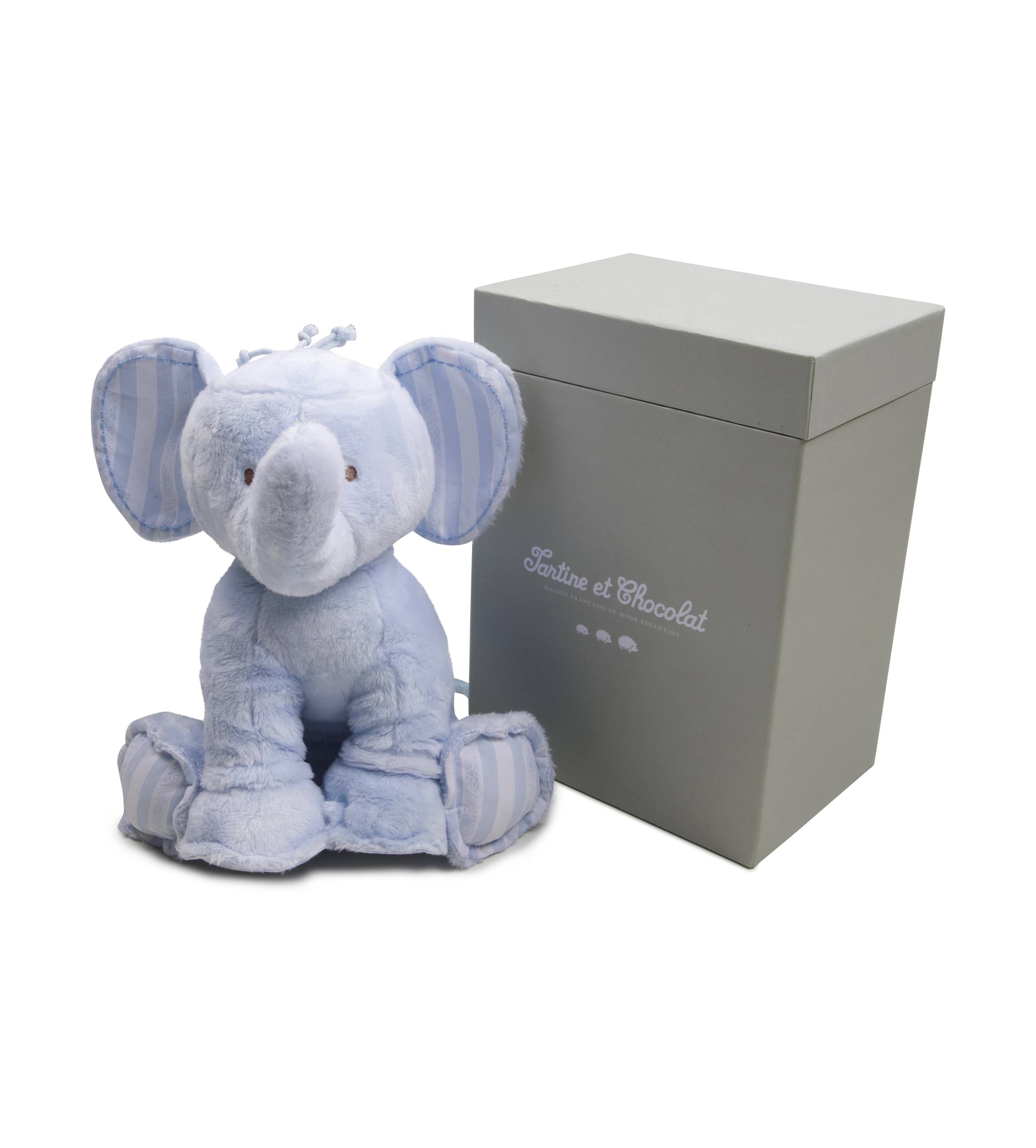 Tartine et Chocolat Ferdinand the Elephant in Bleu Ciel