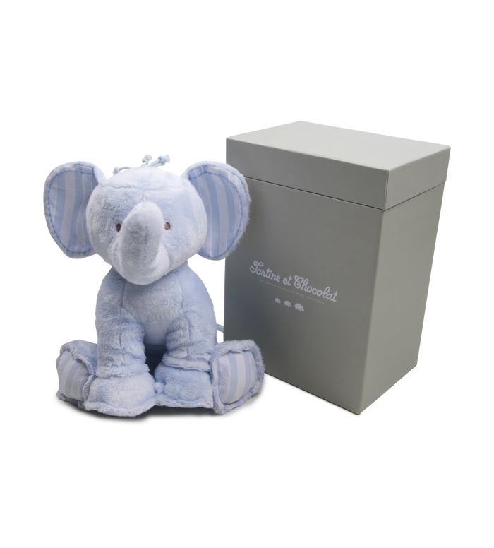 Tartine et Chocolat Ferdinand the Elephant in Bleu Ciel