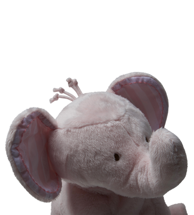Tartine et Chocolat Ferdinand the Elephant in Pale Rose