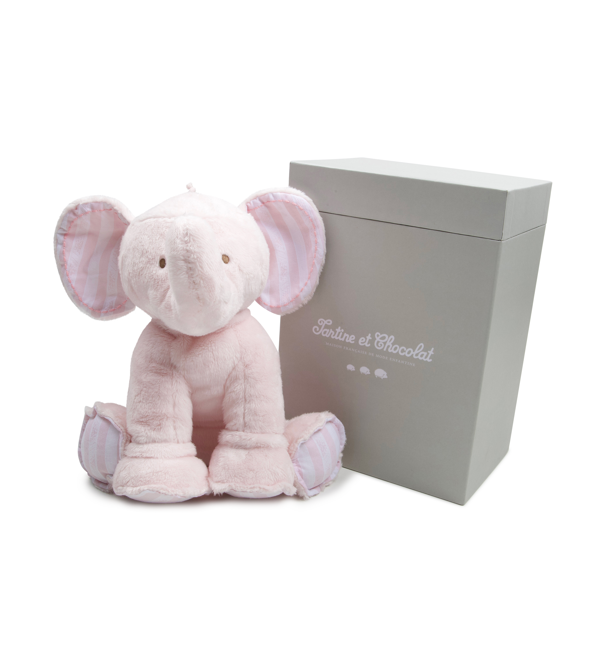 Tartine et Chocolat Ferdinand the Elephant in Pale Rose