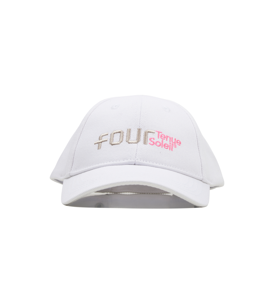 Tenue Soleil Cap White/ Neon Pink