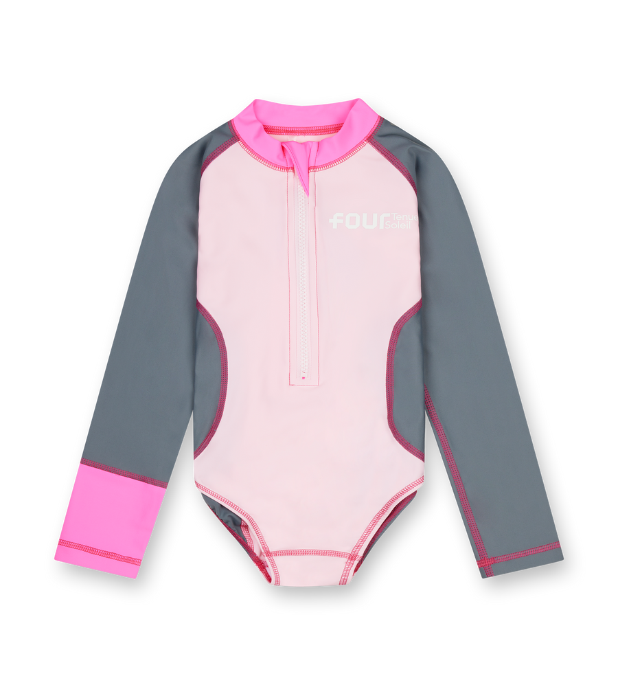 Tenue Soleil Bathingsuit Pink/ Grey