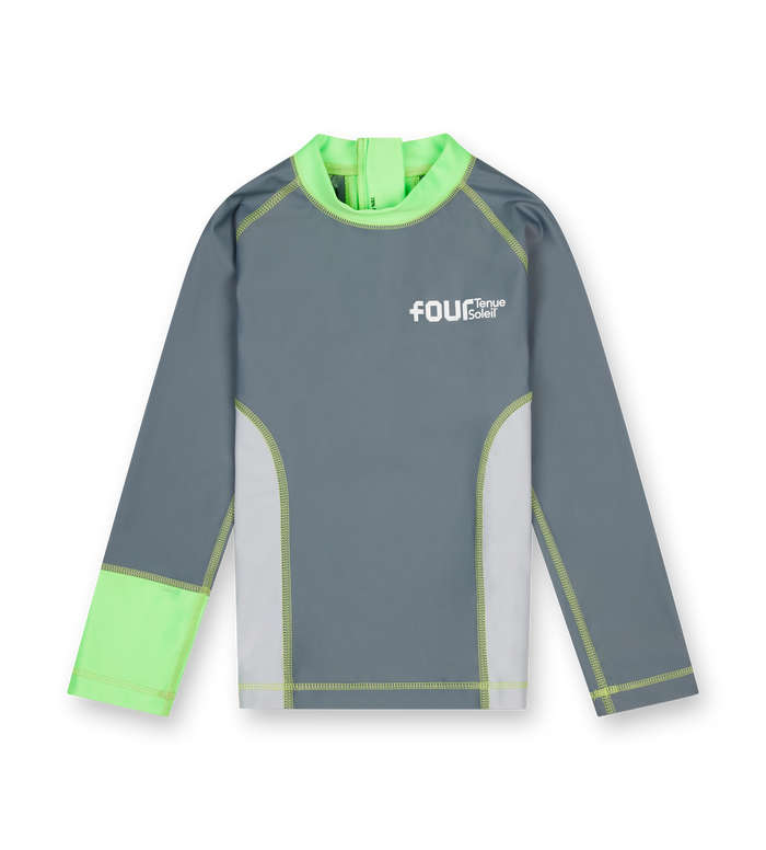Tenue Soleil Badpak Grijs/Groen