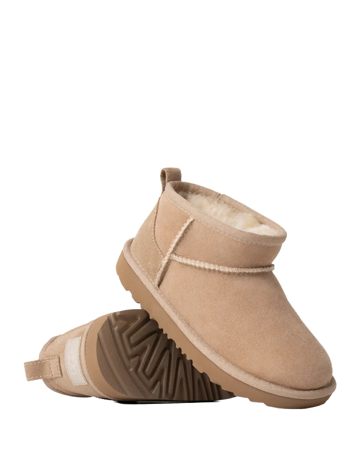 UGG Klassiek Ultra Mini Zand (GS)