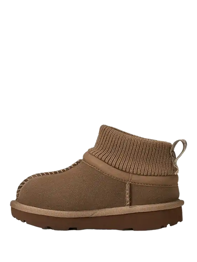 Junior Classic Ultra Mini Stretch Cuff Boots LightBronze