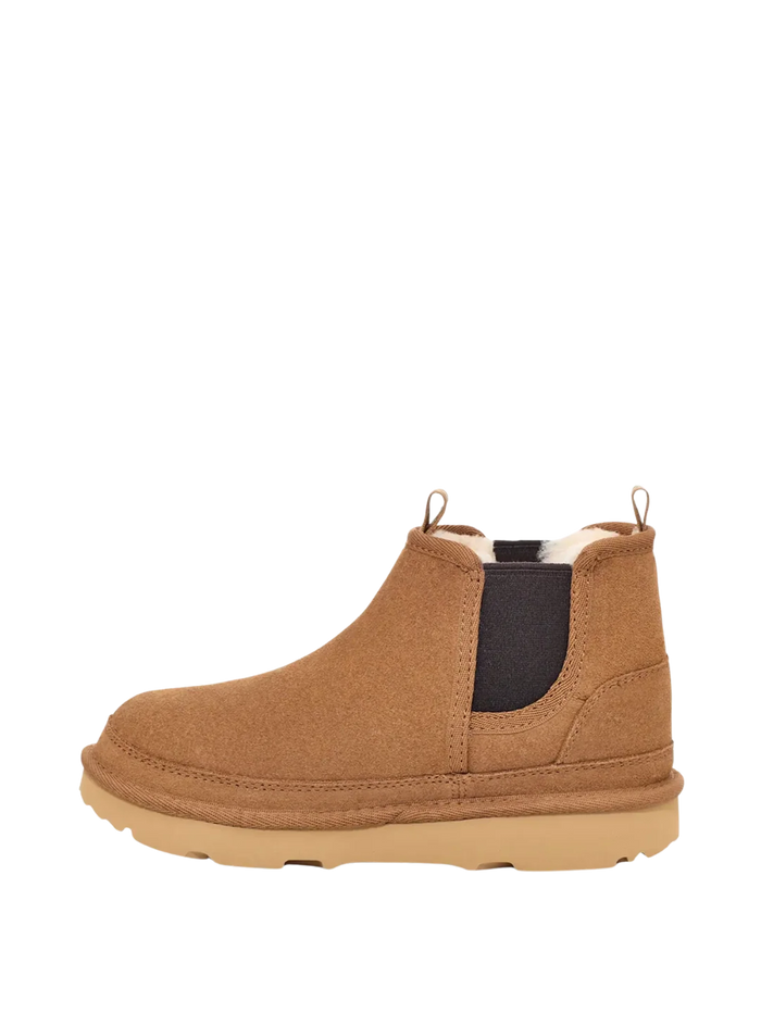 Kids Neumel Chelsea Boot in Chestnut
