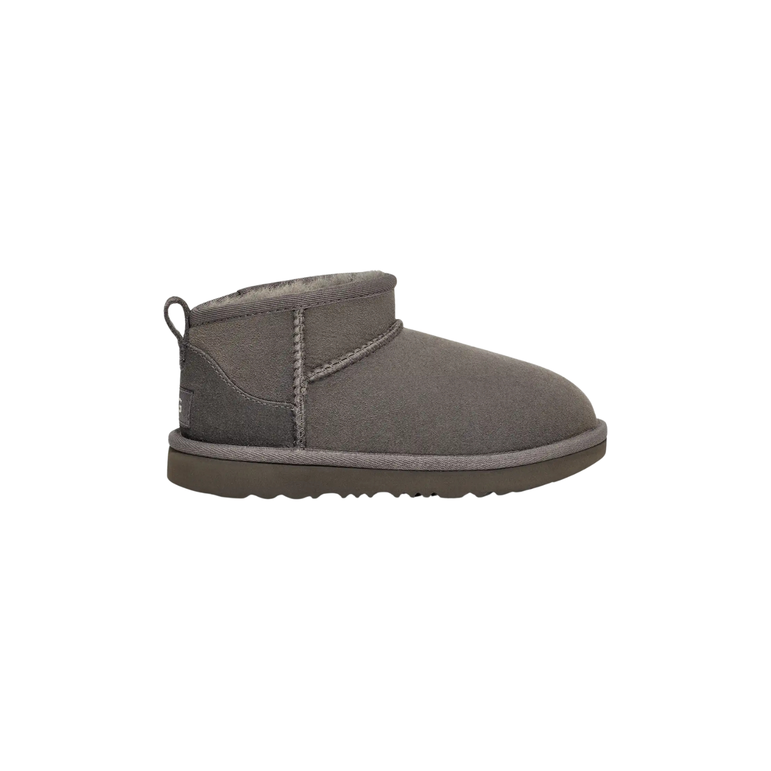 UGG Classic Ultra Mini Kids Boot in Grey
