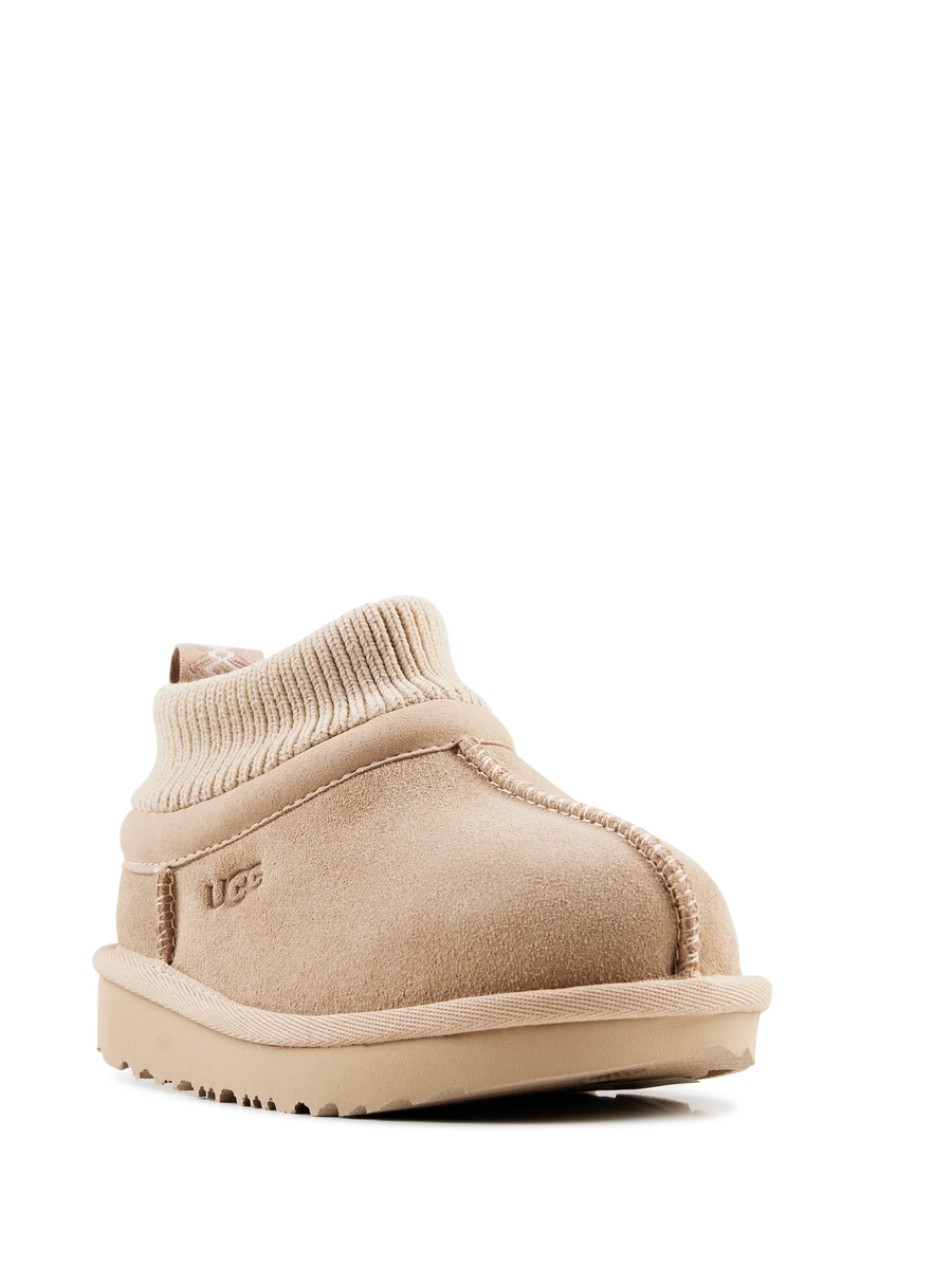 UGG Klassieke Ultra Mini Stretch-manchetlaars in klassiek kastanje (TD)