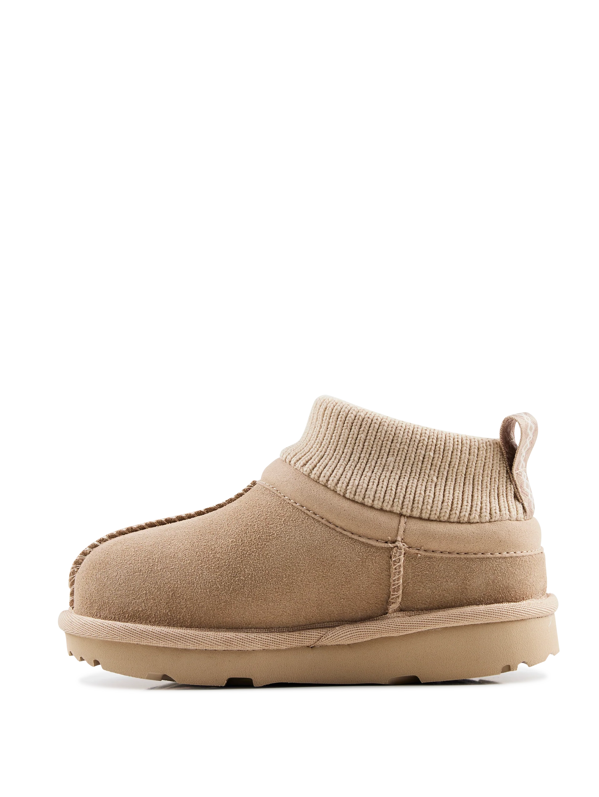 UGG Klassieke Ultra Mini Stretch-manchetlaars in klassiek kastanje (TD)
