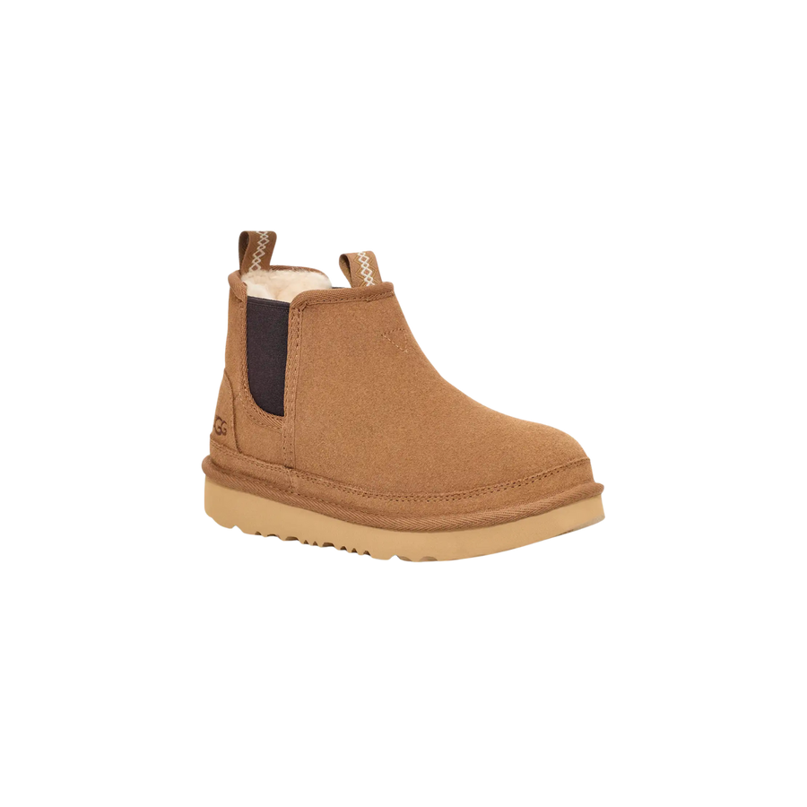 UGG Kids Neumel Chelsea Boot in Chestnut