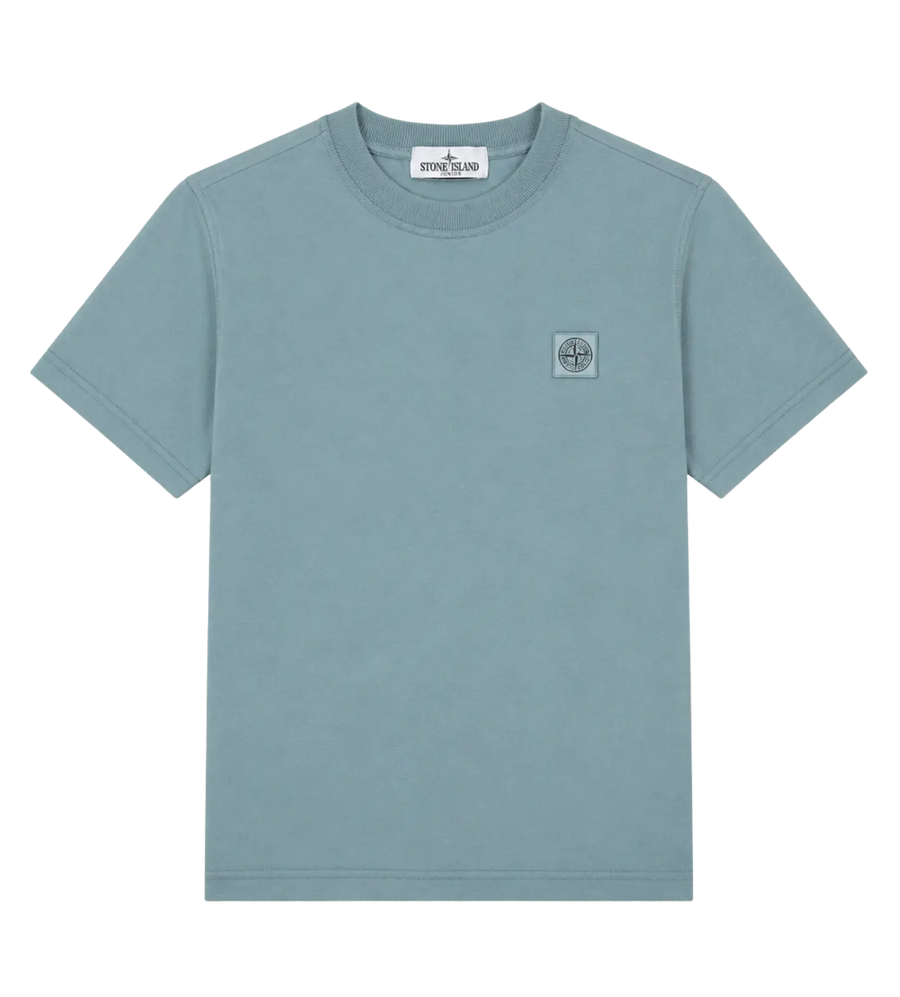 Kids Compass Logo T-Shirt Ash Blue