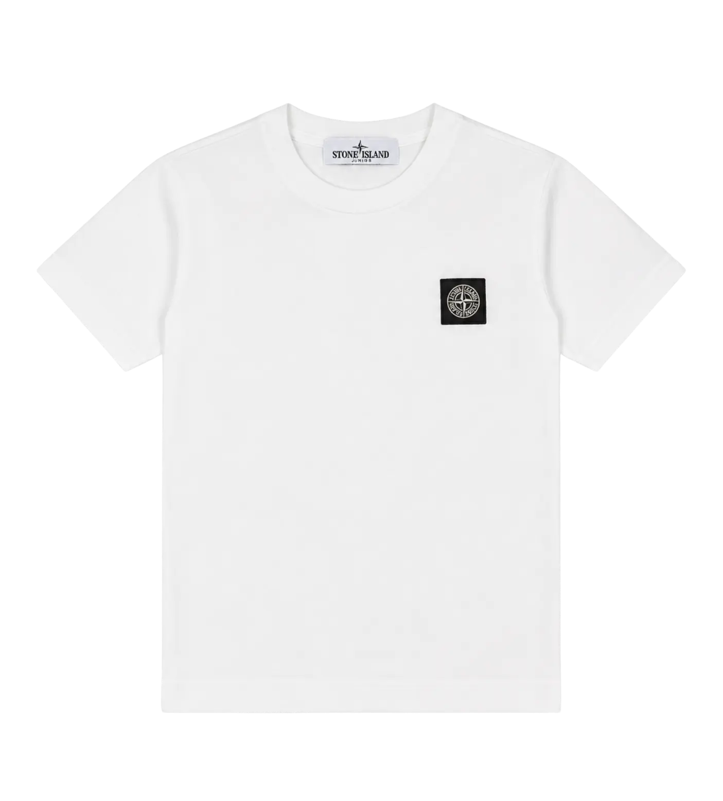 Kids Kompas Logo T-Shirt Wit