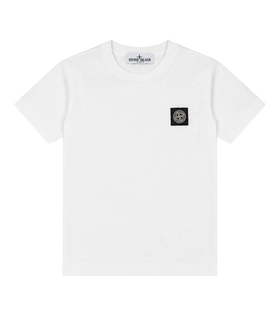 Kids Kompas Logo T-Shirt Wit