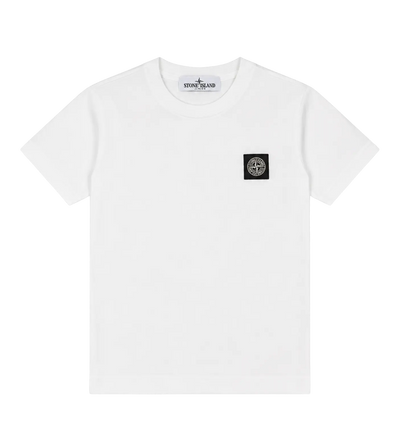 Kids Kompas Logo T-Shirt Wit