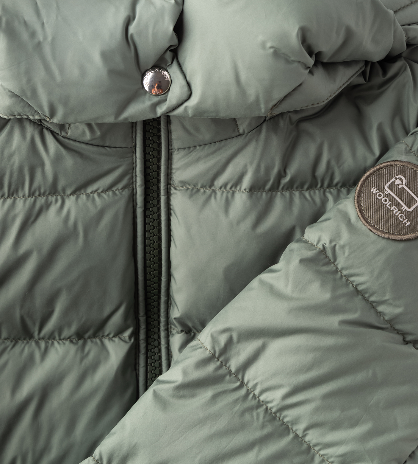 Quilted Padded Coat Tundra Grey