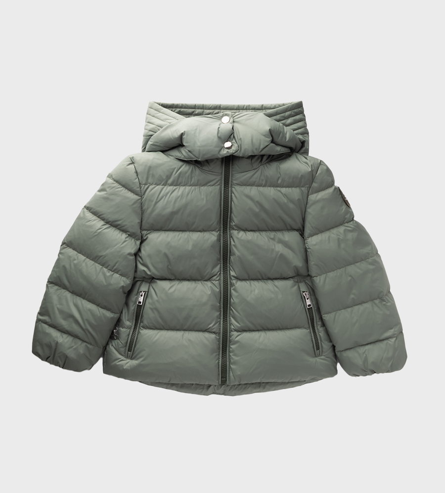 Quilted Padded Coat Tundra Grey